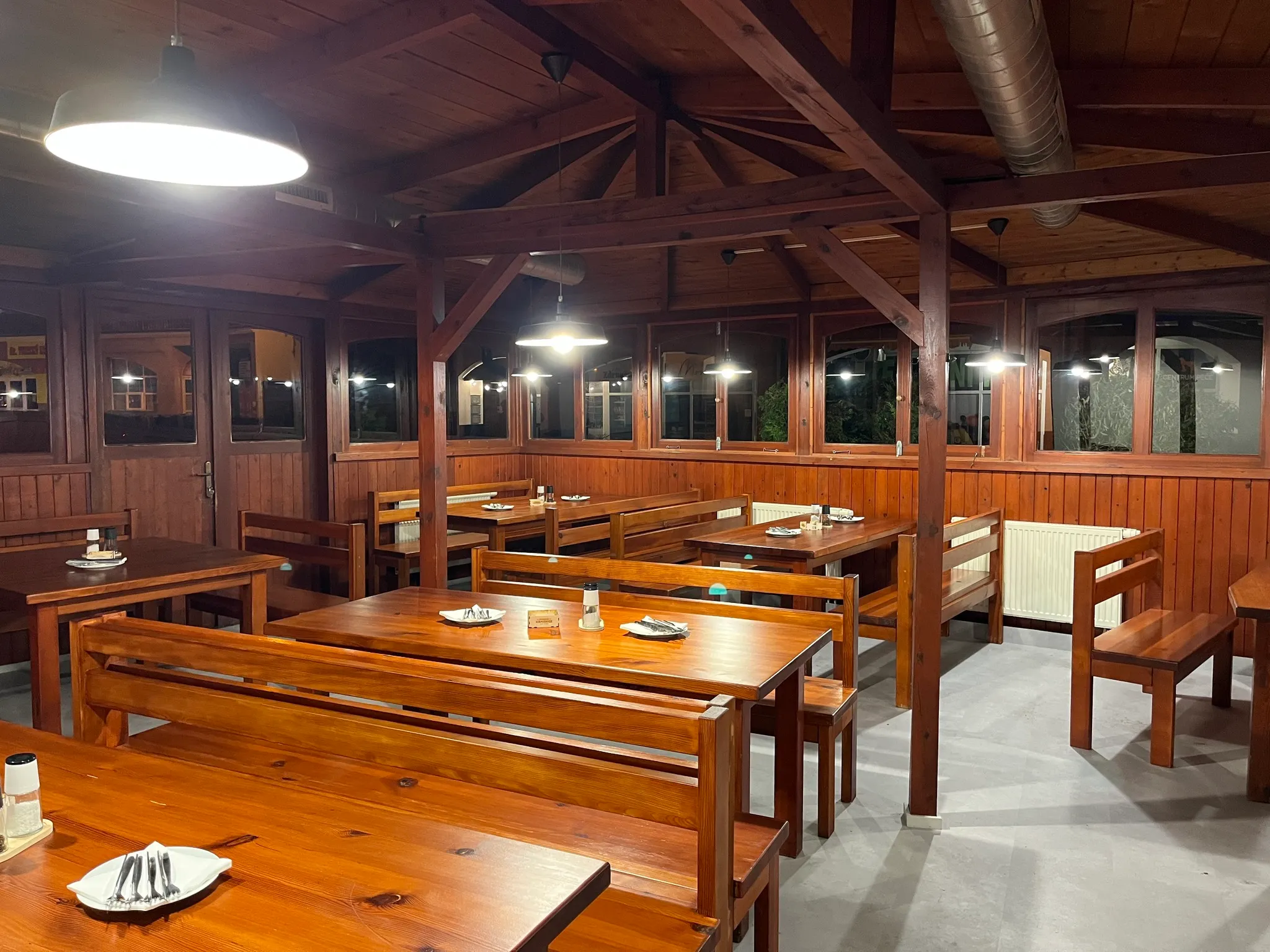 Interiér Restaurace Arka